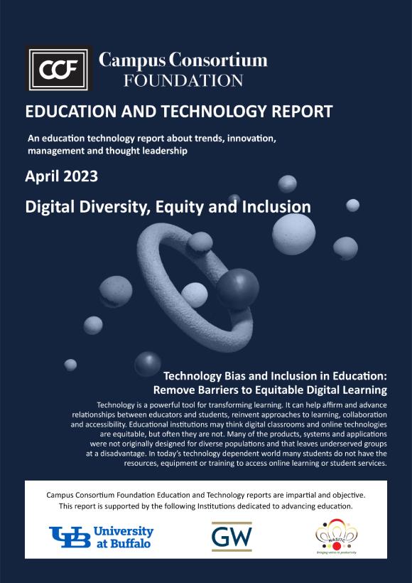 Education and Technology Report - Digital Diversity, Equity and Inclusion