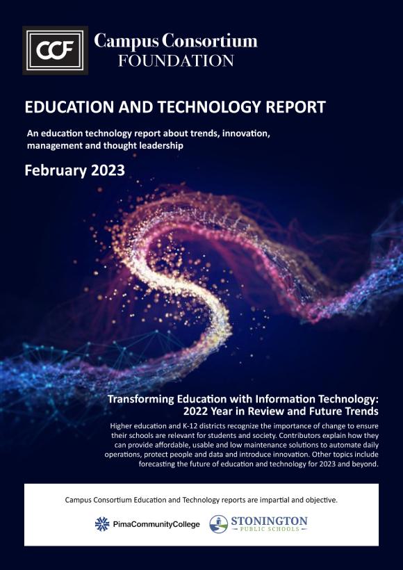 Education and Technology Report - Campus Consortium Foundation
